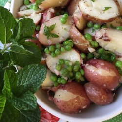 Potato Salad with Mint and Peas recipe