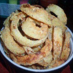 Fried Cornmeal Onion Rings recipe