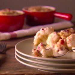 Roasted Cauliflower With Parmesan And Pancetta recipe