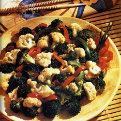 Broccoli And Cauliflower Stir-fry recipe