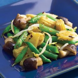 Asian Green Bean Stir-fry recipe
