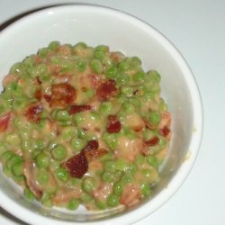 Bacon Cheese And Peas Please recipe
