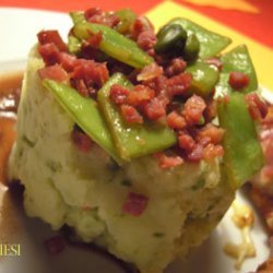 Mashed Potatoes With Pistachios recipe