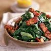 Sauteed Winter Greens With Bacon recipe