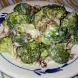 Brazen Broccoli Bacon Red Grape Salad recipe