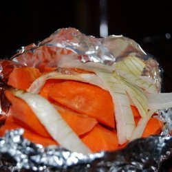 Grill Carrot With Onion recipe