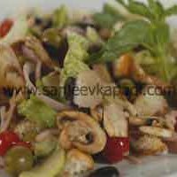 Button Mushroom Salad recipe