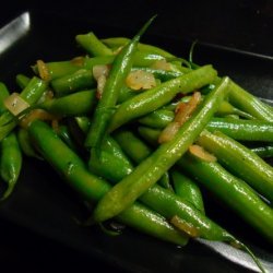 Green Beans With Shallots recipe