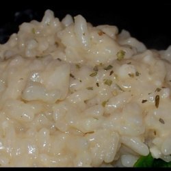 Garlic Herb Risotto With Parmesan recipe