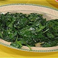 Wilted Spinach And Garlic recipe
