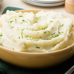 Mashed Potatoes With Buttermilk And Dill recipe