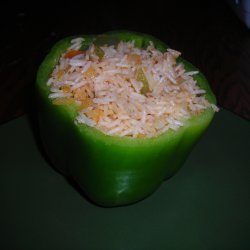 Tomato And Green Pepper Rice recipe