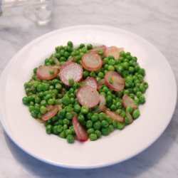 Radishes And Peas recipe