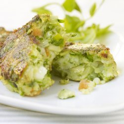 Bubble And Squeak With Pea Shoots recipe