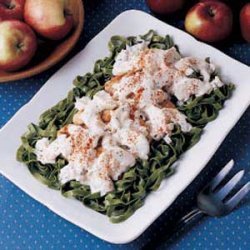 Spinach Pasta Chicken Casserole recipe
