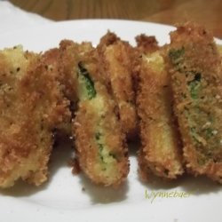 Panko Crusted Zucchini Sticks recipe