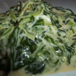Simple Creamed Spinach recipe