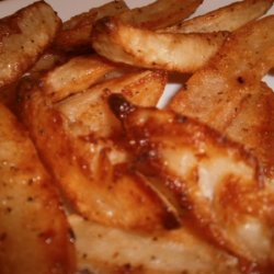 Oven Baked Garlic Fries recipe