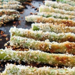 Panko-crusted Asparagus Spears recipe