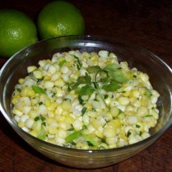 Fresh Corn In Cilantro Lime Butter recipe