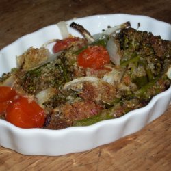 Roasted Broccolini And Tomatoes recipe