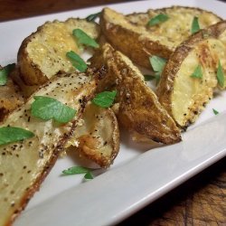 Affordable Truffled Potato Wedges recipe