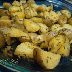 Lemon Thyme Roasted Potatoes recipe