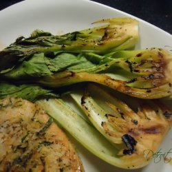 Grilled Baby Bok Choy recipe