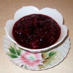 Cranberry Blueberry Conserve recipe