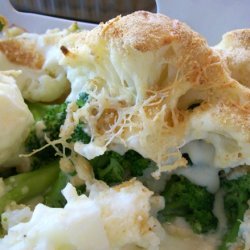 Choufleur Et Choux Broccoli A La Mornay Gratinee recipe