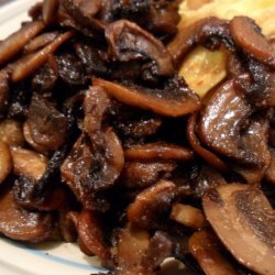 Soy Sauce & Garlic Glazed Mushrooms recipe