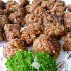Satay Beef Balls recipe