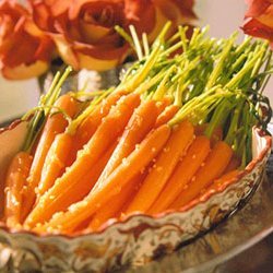 Ginger And Honey Glazed Carrots recipe