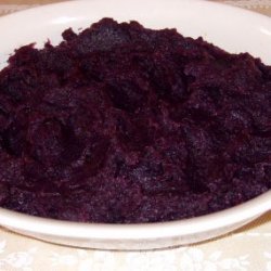 Ube -purple Mashed Yams recipe