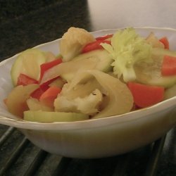 Sweetsour Soy Sauced Veggie Stir Fry recipe