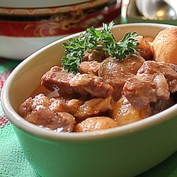 Stew Arrowroots With Pork recipe