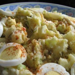 Sinful Deviled Potato Salad recipe