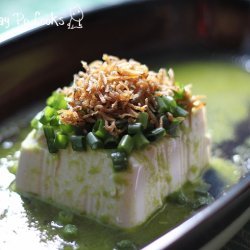 Silky Tofu In Ginger And Spring Onion Sauce recipe