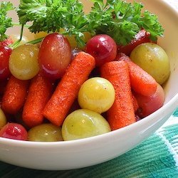 Braised Carrots & Grapes - Thanksgiving & ... recipe