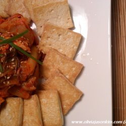 Dubu Kimchi ( Koreantofu W Sauted Kimchi) recipe