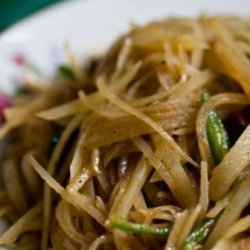 Chinese Hot, Sweet & Sour Shredded Potatoes recipe