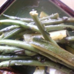 Green Beans And Zucchini With Sauce Verte recipe