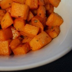 Sauteed Butternut Squash With Garlic, Ginger &... recipe
