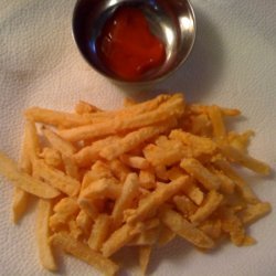 Breaded And Baked Fries recipe