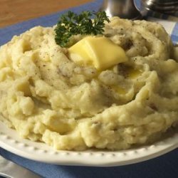 Cheesy Mashed Potato With Chives recipe