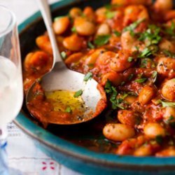 Butterbeans Baked With Tomato And Fennel recipe