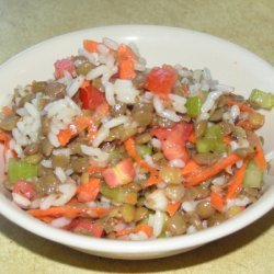 Lentil Confetti Salad recipe