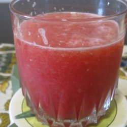 Watermelon-strawberry White Wine Sangria recipe