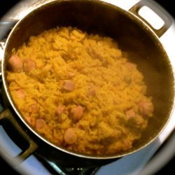 Arroz Con Salchichas (rice And Sauage) recipe