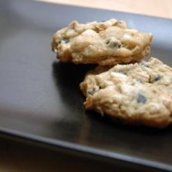 Blueberry  White Chocolate Chunk Gingner Cookies recipe